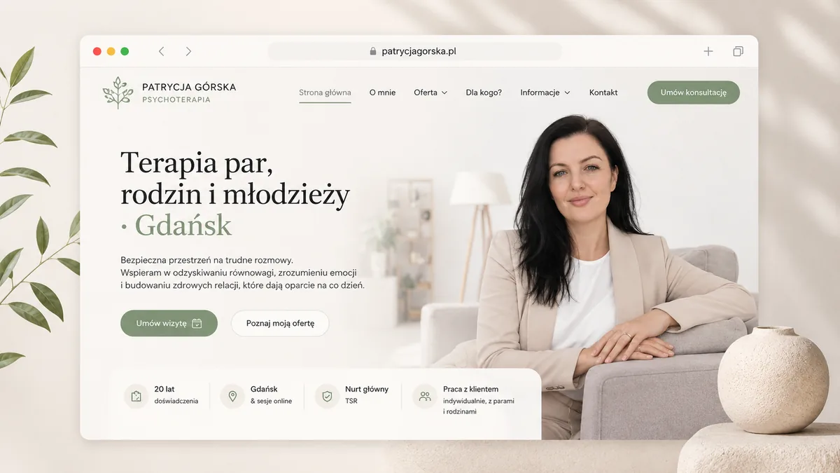 Patrycja Górska – Psychoterapia